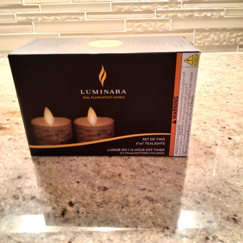 Luminara Set Of 2 Tealights